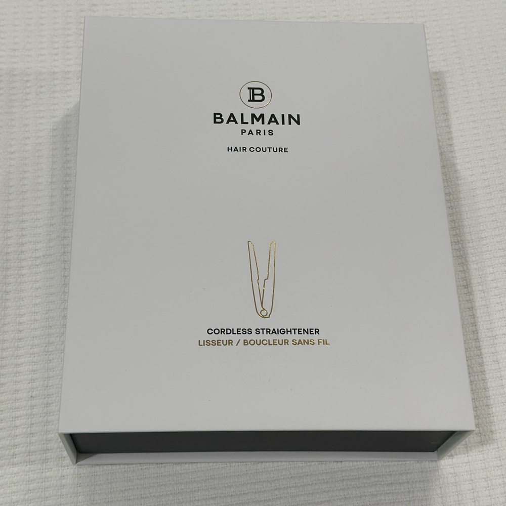 Balmain Hair Couture Cordless Straightener BRAND NEW